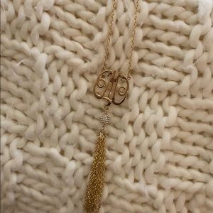 M initial necklace!